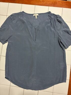 Joie Light Blue Women's V Neck Blouse Size XS -